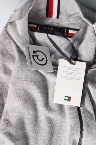 Męski kardigan Tommy Hilfiger, Rozmiar S, Kolor Szary, Cena 485,99 zł