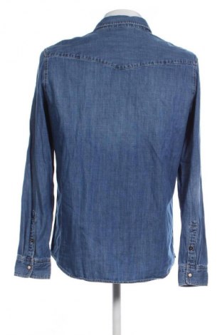 Herrenhemd H&M L.O.G.G., Größe M, Farbe Blau, Preis € 15,00