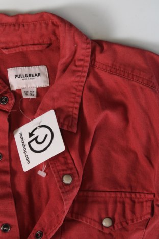 Herrenhemd Pull&Bear, Größe S, Farbe Rot, Preis 14,83 €