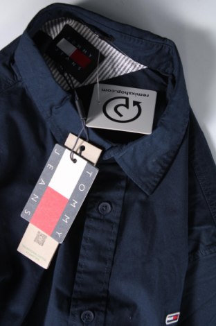 Herrenhemd Tommy Jeans, Größe M, Farbe Blau, Preis € 83,99