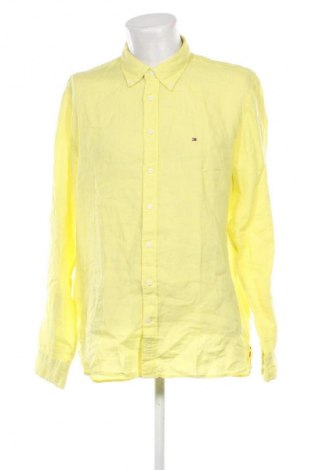 Cămașă de bărbați Tommy Hilfiger, Mărime XXL, Culoare Galben, Preț 599,99 Lei