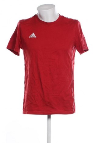 Tricou de bărbați Adidas, Mărime L, Culoare Roșu, Preț 129,67 Lei