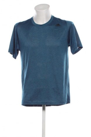 Herren T-Shirt Adidas, Größe L, Farbe Blau, Preis 18,49 €