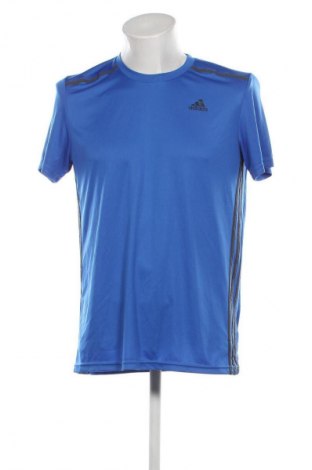 Herren T-Shirt Adidas, Größe L, Farbe Blau, Preis 18,99 €