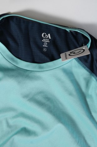 Ανδρικό t-shirt C&A, Μέγεθος XL, Χρώμα Μπλέ, Τιμή 8,49 €