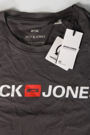 Мъжка тениска Jack & Jones, Размер L, Цвят Сив, Цена 42,20 лв.