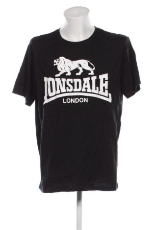 Ανδρικό t-shirt Lonsdale, Μέγεθος 3XL, Χρώμα Μαύρο, Τιμή 19,49 €