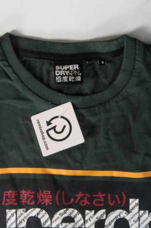 Herren T-Shirt Superdry, Größe S, Farbe Grün, Preis € 9,21