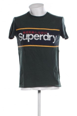 Мъжка тениска Superdry, Размер S, Цвят Зелен, Цена 18,00 лв.