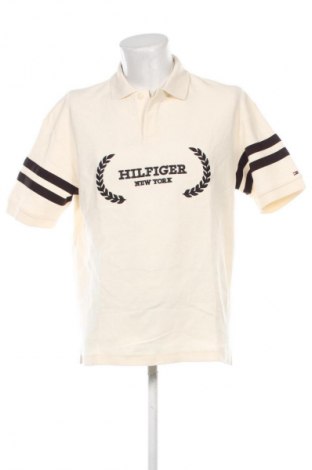 Herren T-Shirt Tommy Hilfiger, Größe L, Farbe Ecru, Preis 117,99 €