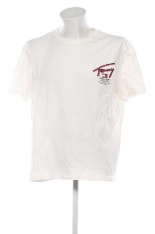 Herren T-Shirt Tommy Hilfiger, Größe XXL, Farbe Ecru, Preis 40,99 €