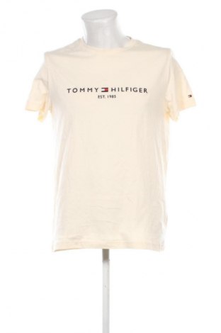 Pánské tričko  Tommy Hilfiger, Velikost L, Barva Krémová, Cena  1 329,00 Kč