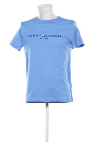 Tricou de bărbați Tommy Hilfiger, Mărime M, Culoare Albastru, Preț 269,99 Lei