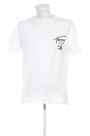 Herren T-Shirt Tommy Jeans, Größe L, Farbe Weiß, Preis € 53,99
