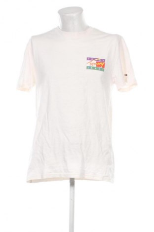 Herren T-Shirt Tommy Jeans, Größe L, Farbe Ecru, Preis € 57,99