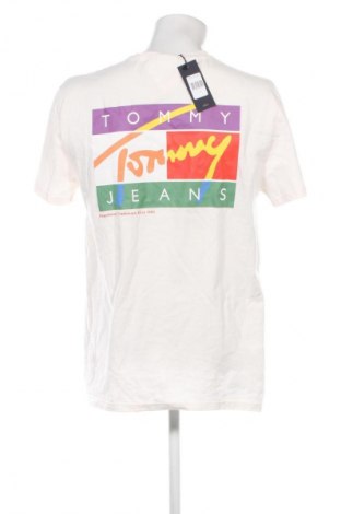 Herren T-Shirt Tommy Jeans, Größe L, Farbe Ecru, Preis € 57,99
