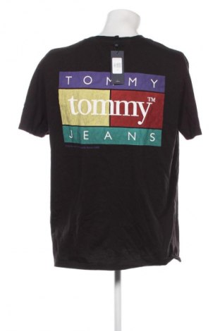 Męski T-shirt Tommy Jeans, Rozmiar XL, Kolor Czarny, Cena 262,99 zł