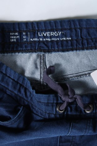 Ανδρικό τζίν Livergy, Μέγεθος L, Χρώμα Μπλέ, Τιμή 24,49 €