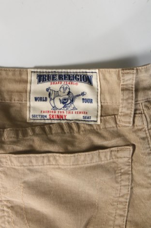 Męskie sztruksy True Religion, Rozmiar M, Kolor Beżowy, Cena 234,34 zł