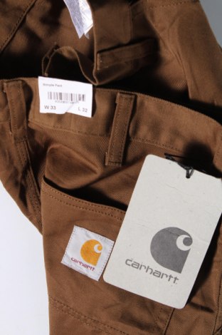 Мъжки панталон Carhartt, Размер M, Цвят Кафяв, Цена 93,99 лв.