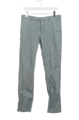 Pantaloni de bărbați Louis Philippe, Mărime M, Culoare Verde, Preț 99,74 Lei