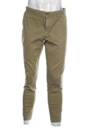 Pantaloni de bărbați Pull&Bear, Mărime M, Culoare Verde, Preț 99,00 Lei