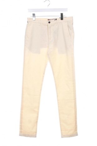 Pantaloni de bărbați Tommy Hilfiger, Mărime M, Culoare Ecru, Preț 714,99 Lei