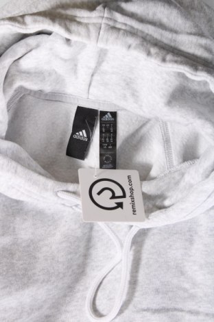 Ανδρικό φούτερ fleece Adidas, Μέγεθος L, Χρώμα Γκρί, Τιμή 32,99 €