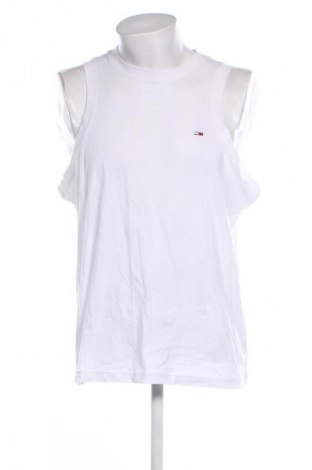 Maiou bărbătesc Tommy Jeans, Mărime L, Culoare Alb, Preț 152,99 Lei