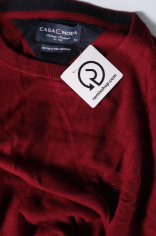 Herrenpullover Casa Moda, Größe XXL, Farbe Rot, Preis € 43,49