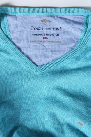 Herrenpullover Fynch-Hatton, Größe 3XL, Farbe Blau, Preis 43,49 €