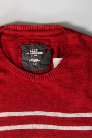 Herrenpullover H&M, Größe L, Farbe Rot, Preis € 18,00