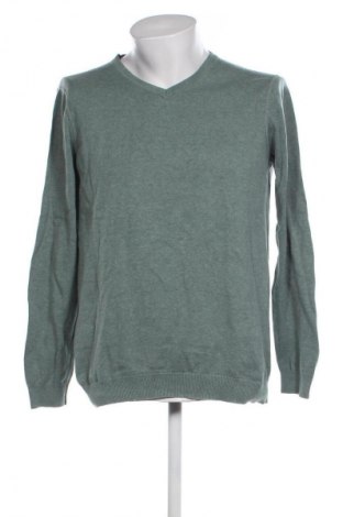 Herrenpullover Manor, Größe L, Farbe Grün, Preis € 6,99