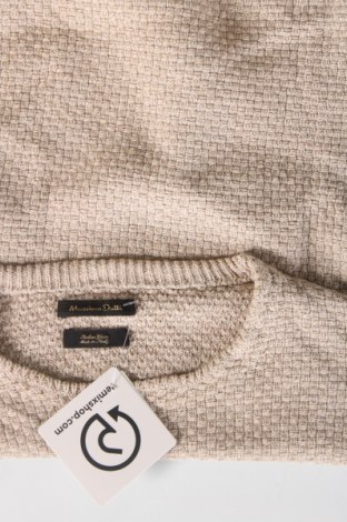 Męski sweter Massimo Dutti, Rozmiar L, Kolor Beżowy, Cena 142,53 zł