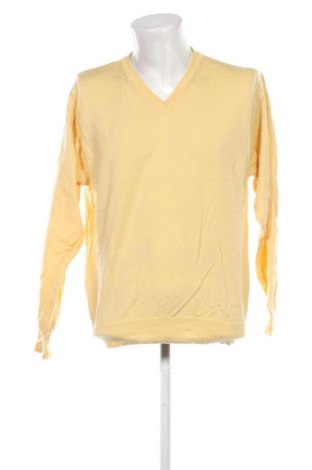 Herrenpullover Peter Hahn, Größe L, Farbe Gelb, Preis 43,49 €