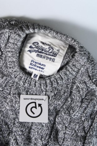 Herrenpullover Superdry, Größe M, Farbe Grau, Preis 32,99 €