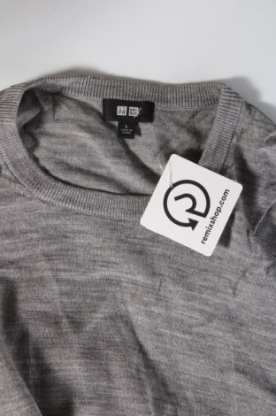 Herrenpullover Uniqlo, Größe L, Farbe Grau, Preis € 33,99