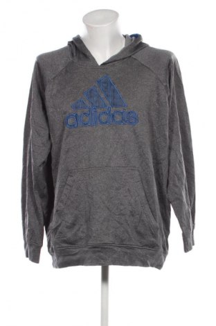 Мъжки суичър Adidas, Размер XXL, Цвят Сив, Цена 55,49 лв.