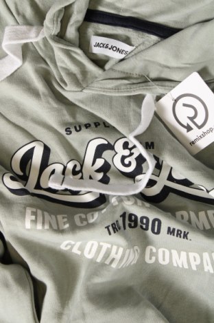 Ανδρικό φούτερ Jack & Jones, Μέγεθος L, Χρώμα Πράσινο, Τιμή 21,49 €