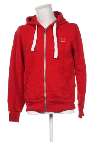 Herren Sweatshirt Superdry, Größe L, Farbe Rot, Preis 43,49 €