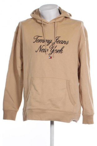 Hanorac de bărbați Tommy Jeans, Mărime M, Culoare Bej, Preț 599,99 Lei