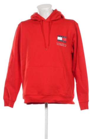 Herren Sweatshirt Tommy Jeans, Größe XL, Farbe Rot, Preis 127,99 €