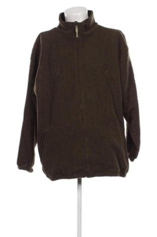 Ανδρική ζακέτα fleece, Μέγεθος 3XL, Χρώμα Πράσινο, Τιμή 18,99 €