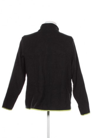 Ανδρική ζακέτα fleece, Μέγεθος XL, Χρώμα Μαύρο, Τιμή 24,49 €