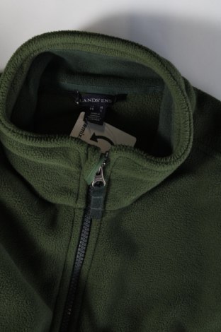 Ανδρική ζακέτα fleece Lands' End, Μέγεθος M, Χρώμα Πράσινο, Τιμή 24,49 €