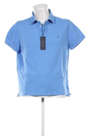 Tricou de bărbați Tommy Hilfiger, Mărime XL, Culoare Albastru, Preț 266,99 Lei