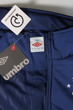 Ανδρικό μπουφάν Umbro, Μέγεθος L, Χρώμα Μπλέ, Τιμή 77,99 €