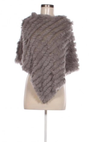 Poncho, Größe M, Farbe Grau, Preis € 15,00