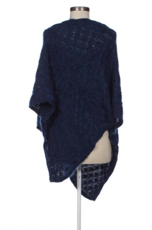 Poncho, Größe M, Farbe Blau, Preis € 5,99