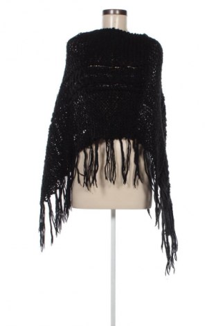 Poncho, Größe M, Farbe Schwarz, Preis € 3,99